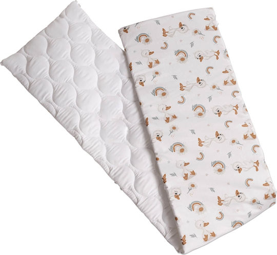 Kidizi Set Pentru Patut Alb 5buc piese