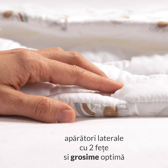 Kidizi Set Pentru Patut Alb 5buc piese