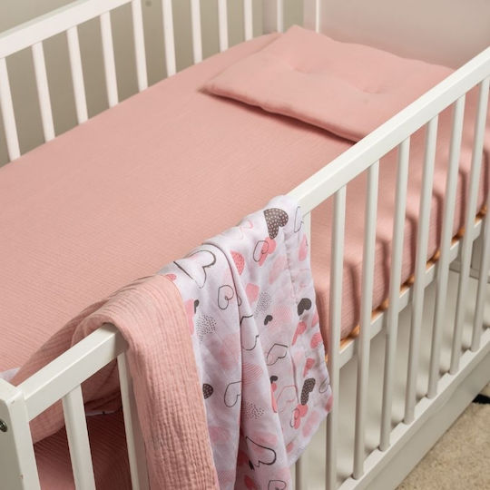 Kidizi Set Für Krippe Pink 3Stück
