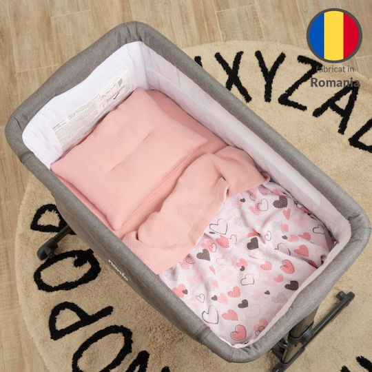 Kidizi Σετ Λίκνου Pink 3τμχ