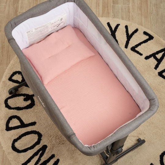 Kidizi Σετ Λίκνου Pink 3τμχ