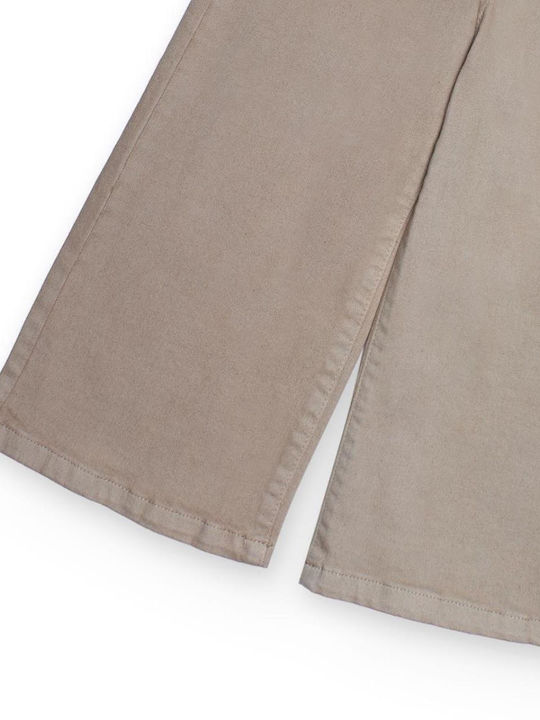 Kids Trousers Denim Beige