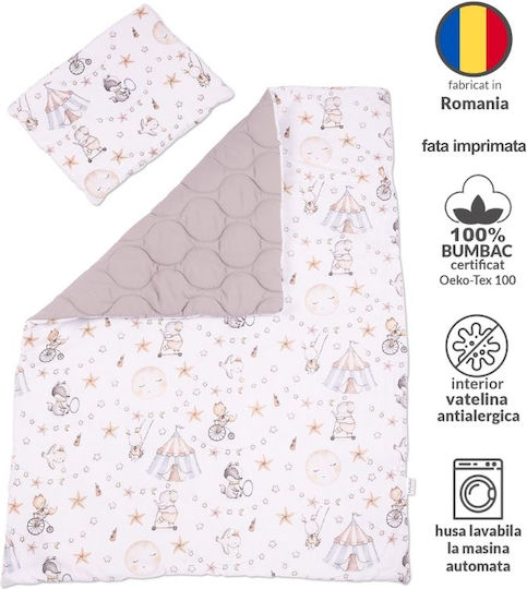 Kidizi Baby Crib Bedding Set Gray
