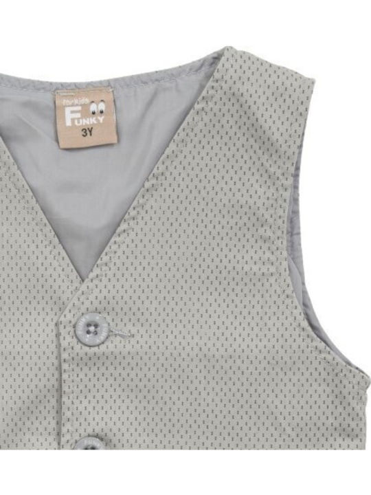 Vestă pentru copii De bumbac Bej
