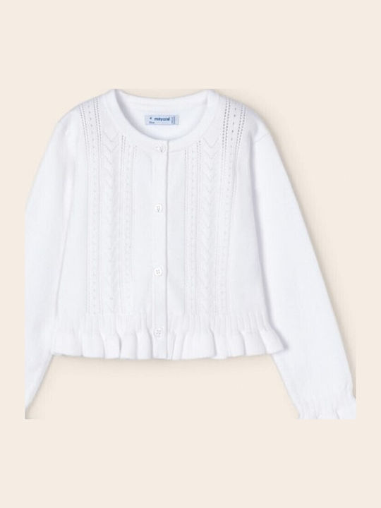 Cardigan pentru copii De bumbac Albă