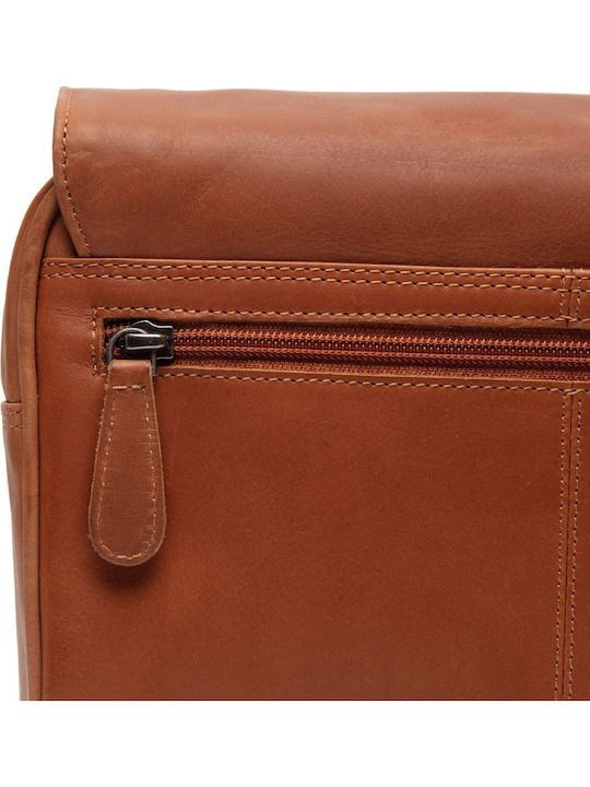 Leather Travel Toiletry Bag Chesterfield Brand C08.050031 Tabac Brown