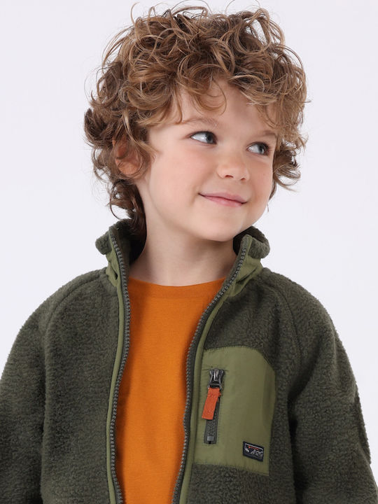 Παιδική Ζακέτα Fleece Χακί