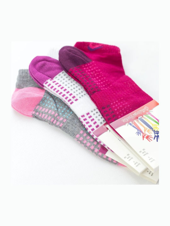 Design Socks Kids' Ankle Socks Colorful 3 Pairs