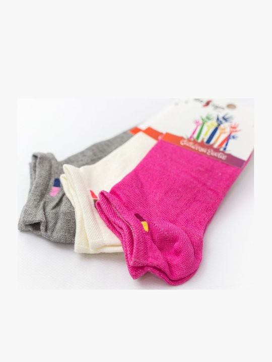 Design Socks Șosete pentru Copii Colorful 3 Perechi