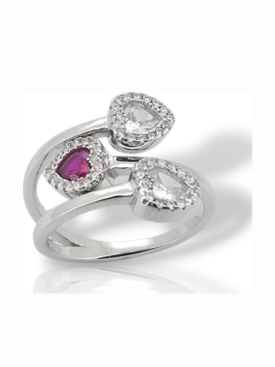 Mentzos Women's Silver Ring Mentzos Women's Silver Ring