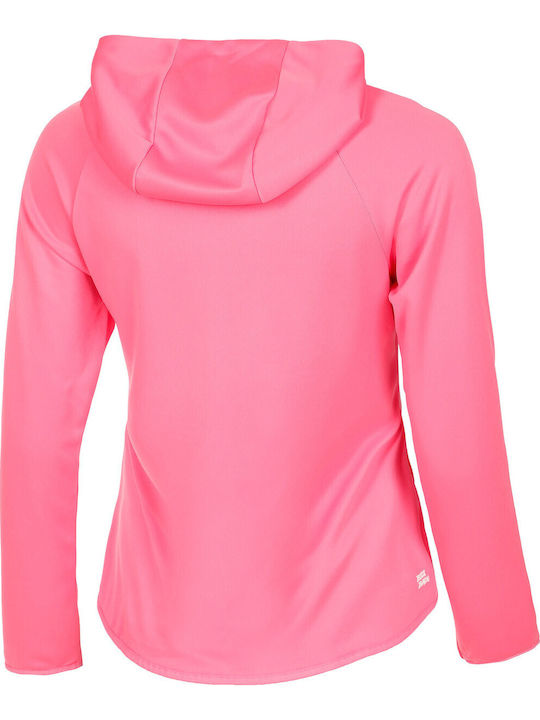 Kids Cardigan with Hood Pink
