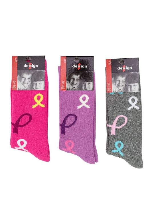 Design Socks Детски чорапи Colorful 3 Чифта
