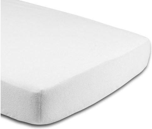 Kidizi Schutzauflage Einzel Wasserdicht mit Rock Weiß 90x200+15cm