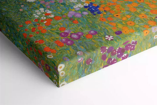Gustav Klimt Flower Garden Картина Платнен 40x40см