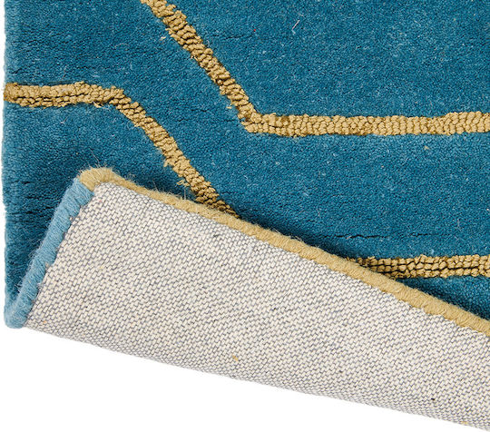 Wedgwood Arris 37307 Lucrat manual Covor Rectangular Teal