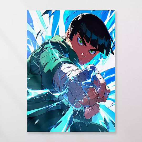 Panou Pânză Naruto Shinobi Rock Lee Knv2715 45cm X 65cm