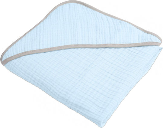 Kidizi Halat De Baie Pentru Bebeluşi Cu Glugă 80x80 Cm Kidizi Halat De Baie Pentru Bebeluşi Cu Glugă 80x80 Cm