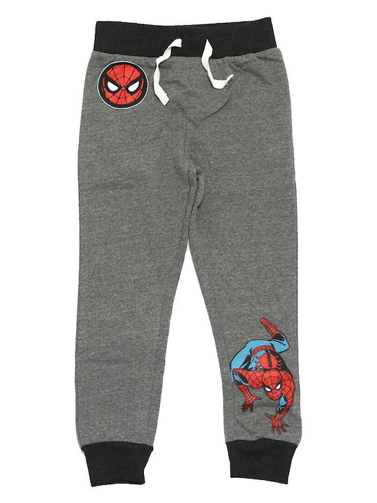 Παιδικό Παντελόνι Φόρμας Grey Melange Spider