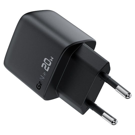 Acefast GaN Wireless Charger with USB-C Port 20W Black (A113)