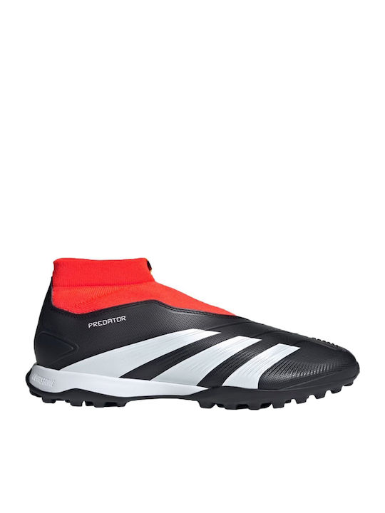 adidas Predator 24 League Football Shoes with Molded Cleats Black