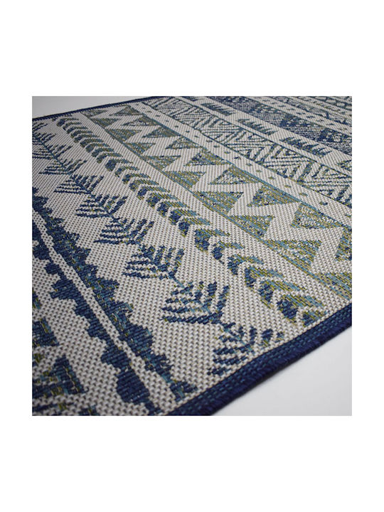 Eurofil Aurela 1543h Rug Rectangular Summer Wicker Blue