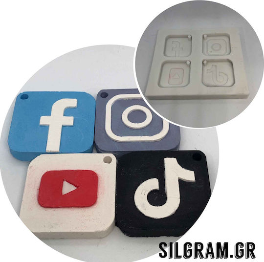 Social Media Μπρελόκ