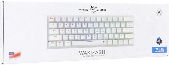 White Shark Wakizashi 2 Gaming Μηχανικό Πληκτρολόγιο με RGB φωτισμό (Αγγλικό US)