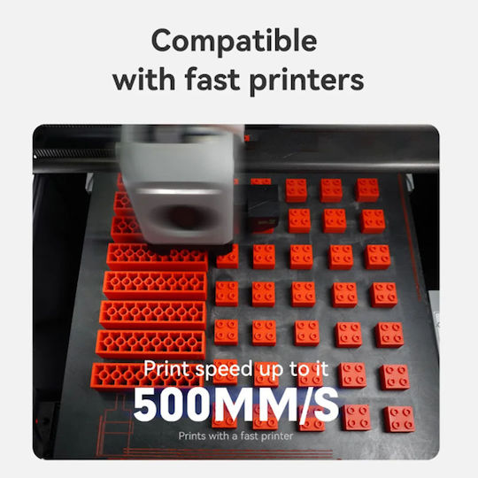Esun PLA+ 3D Printer Filament 3.0mm Μαύρο 1kg 1τμχ (Spool)