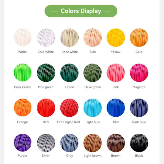 Esun PLA+ 3D Printer Filament 3.0mm Μαύρο 1kg 1τμχ (Spool)