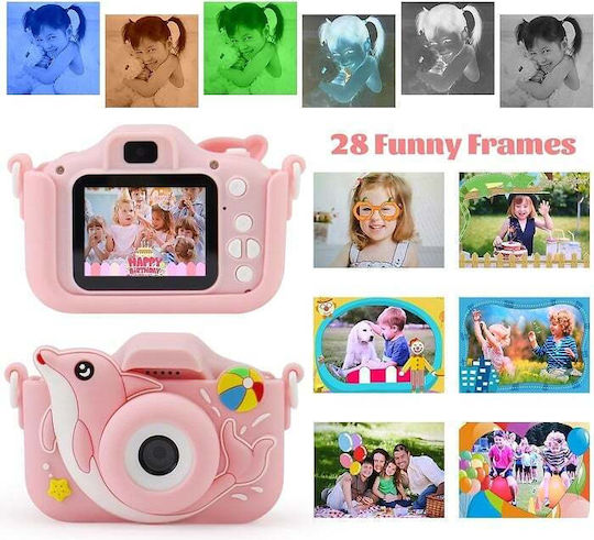 X12 Детски Фотоапарат 12МР Син
