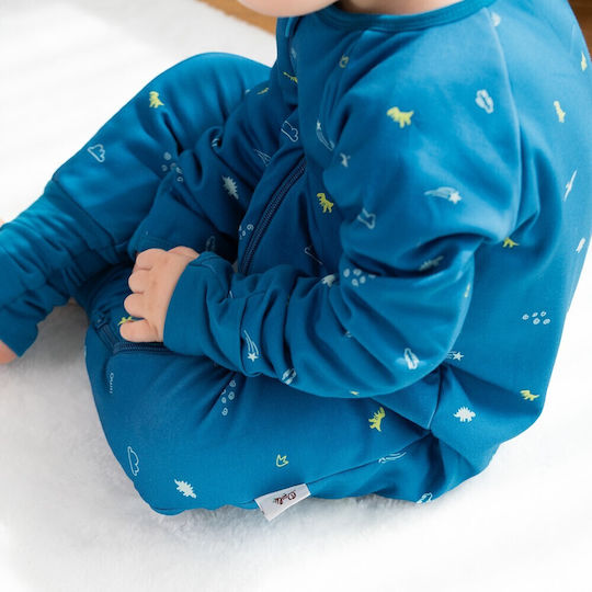 Owli De toamnă Sac de dormit cu picioare Sleeping Sack 1.5 tog Dino