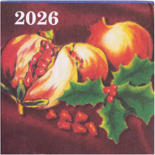 Ydrogeios Daily Стенен 2026 7x7см.