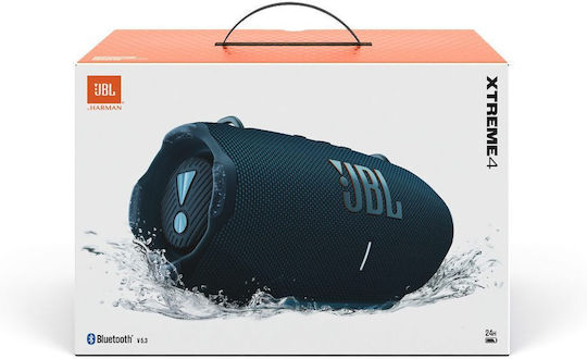 JBL Xtreme 4 Without Adapter Αδιάβροχο Ηχείο Bluetooth με Διάρκεια Μπαταρίας έως 24 ώρες Blue