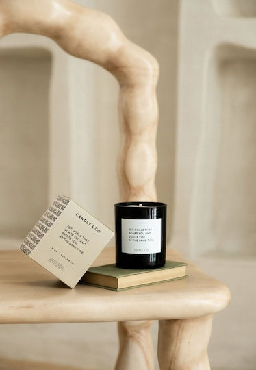 Candly & Co. Κερί Σόγιας σε Βάζο Μαύρο 250gr