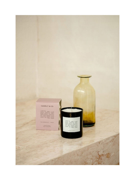 Candly & Co. Κερί Σόγιας σε Βάζο Μαύρο 250gr