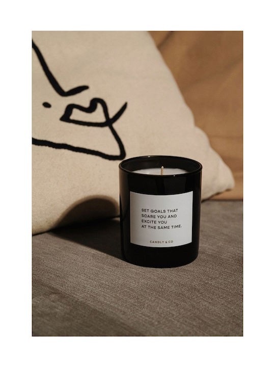 Candly & Co. Lumânare Aromatică Din Soia În Borcan Negru 250gr