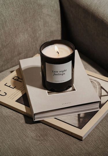 Candly & Co. Κερί Σόγιας σε Βάζο Μαύρο 250gr