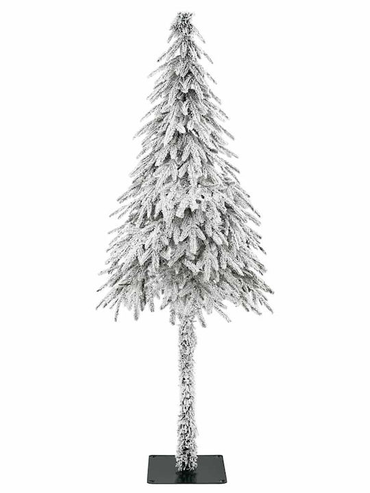 Weihnachtsbaum Beschneit 210cm mit LED-Beleuchtung