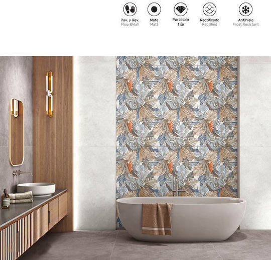 LV Granito Floor / Wall Outdoor Matte Porcelain Tile 120x60cm Black