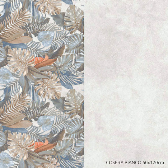 LV Granito Floor / Wall Outdoor Matte Porcelain Tile 120x60cm Bianco