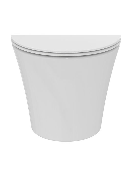 Ideal Standard Λεκάνη Κρεμαστή με Κάλυμμα Soft Close Λευκή Ideal Standard Λεκάνη Κρεμαστή με Κάλυμμα Soft Close Λευκή
