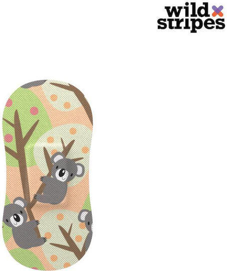 Wild Stripes Animal Fun Παιδικά Αυτοκόλλητα Επιθέματα 20τμχ