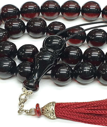 Worry Beads 33 Beads Mastic Faturan Kom12386