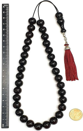 Worry Beads 33 Beads Mastic Faturan Kom12386