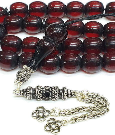 Worry Beads 33 Beads Mastic Faturan Kom12387