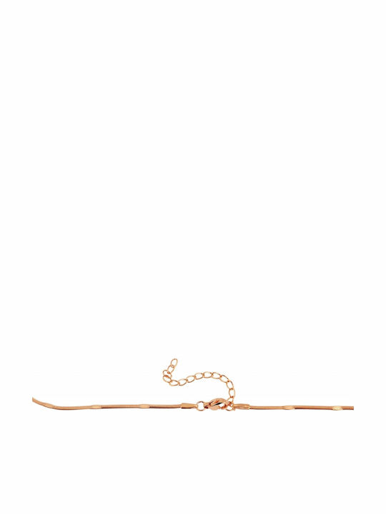 Akzent Chain Neck Snake made of Steel Gold-plated