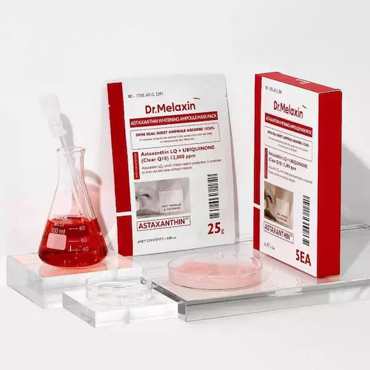 Dr. Melaxin Astaxanthin Aufhellende Ampullen Gesichts- & Augenmasken