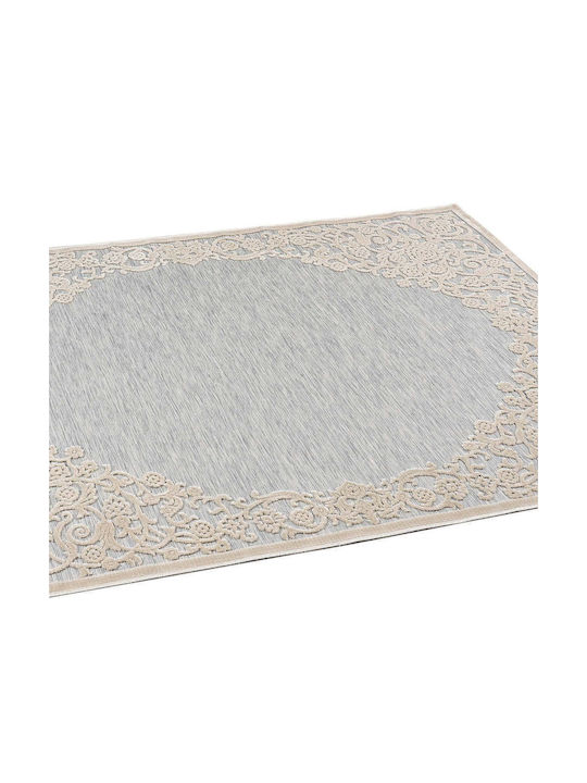 Madi Σετ Καλοκαιρινά Χαλιά Κρεβατοκάμαρας Grey Beige 3τμχ