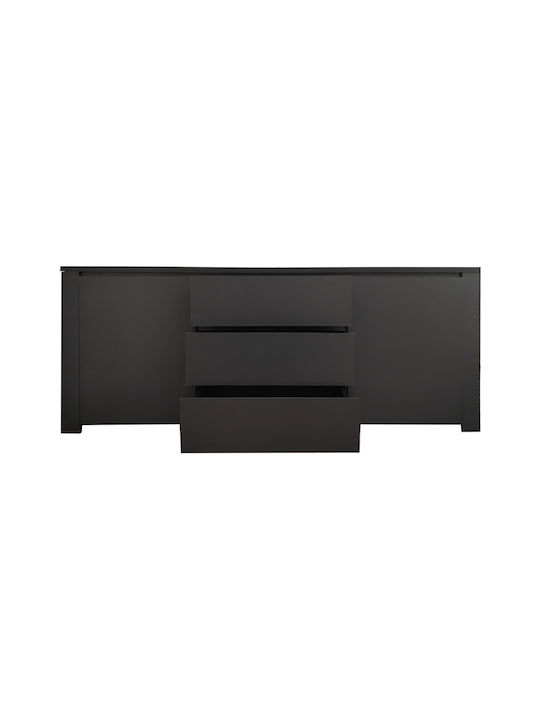 Bufet Kalya Anthracite Shade 220x49x89.5cm