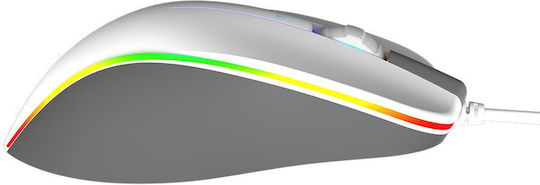Meetion GM230 RGB Gaming Gaming Maus 12800 DPI Weiß